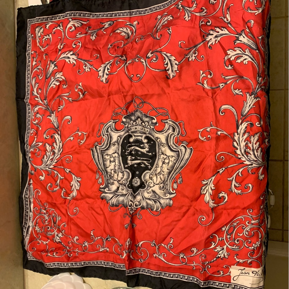 Jean Daix silk scarf